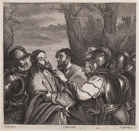 KG 05662
<br/>
Gevangenneming van Christus
<br/>
<em>Lisebetten, Pieter van (1630-1678)</em>